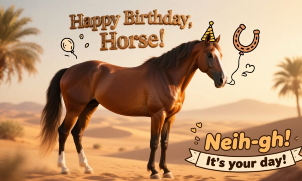 Horse Birthday Puns