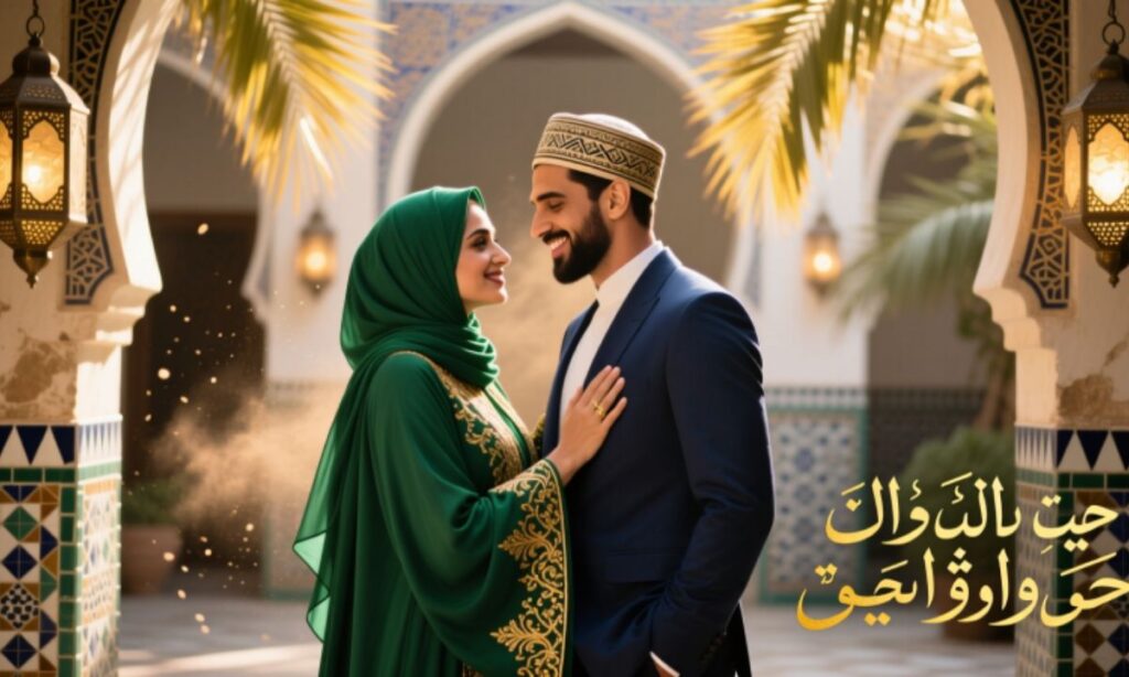 Islamic Wedding Anniversary Wishes for Husband 