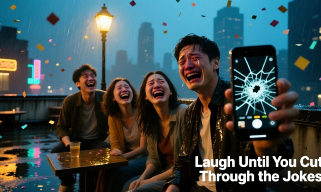 Laugh Until You Cut Through the Jokes