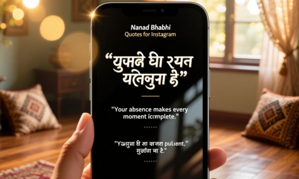 Nanad Bhabhi Quotes for Instagram