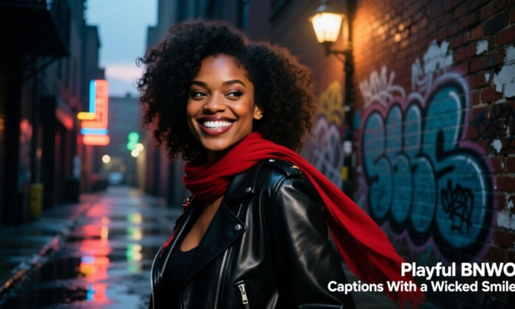 Playful BNWO Captions With a Wicked Smile