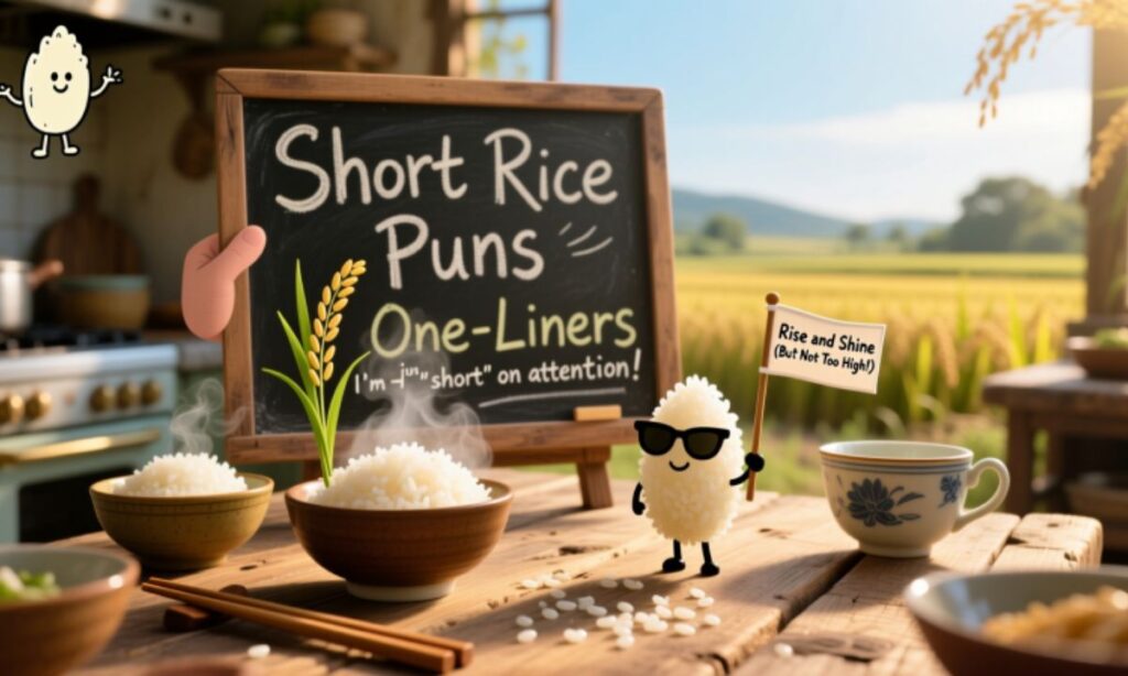 Short Rice Puns One-Liners 