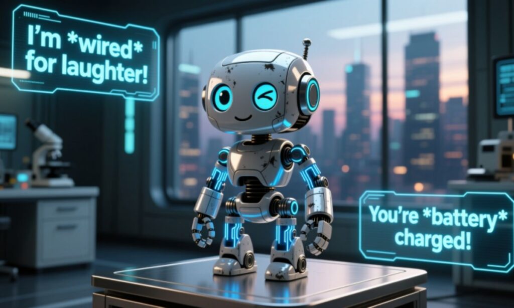 Short Robot Puns for Quick Laughs