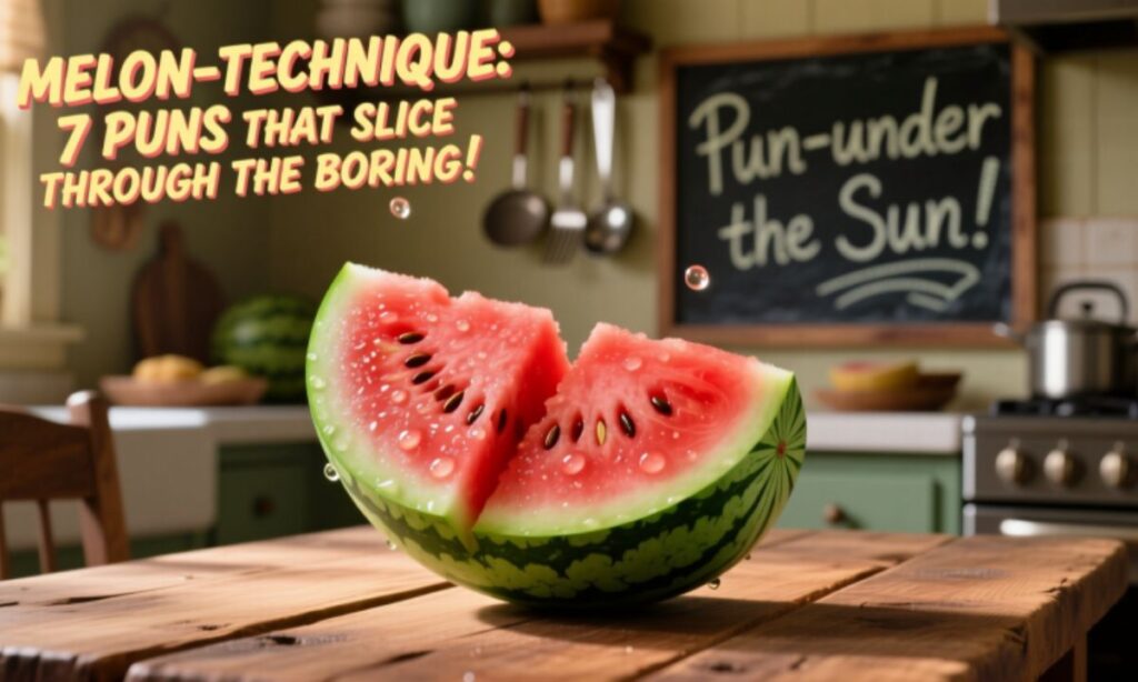 Tips and Tricks for Crafting Melon Puns 