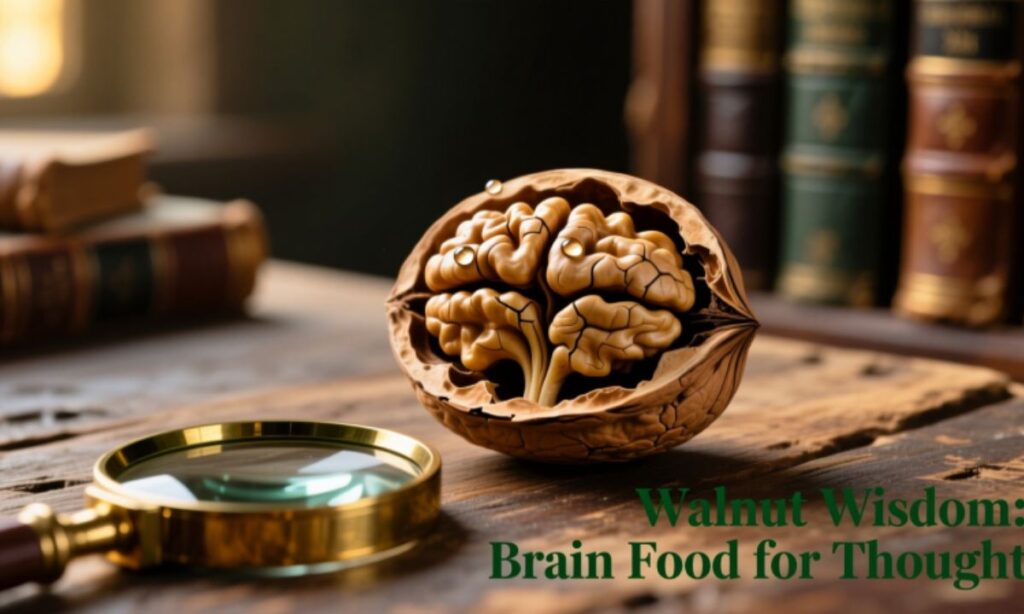 Walnut Wisdom Brain Food for Thought 