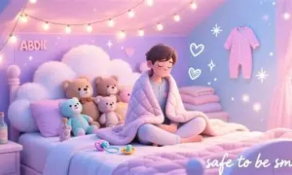 ABDL Aesthetic Captions Made for Tumblr Vibes