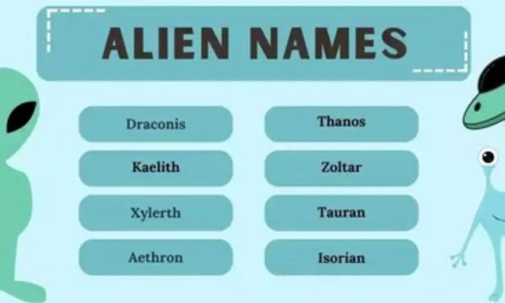 Alien Pun Names
