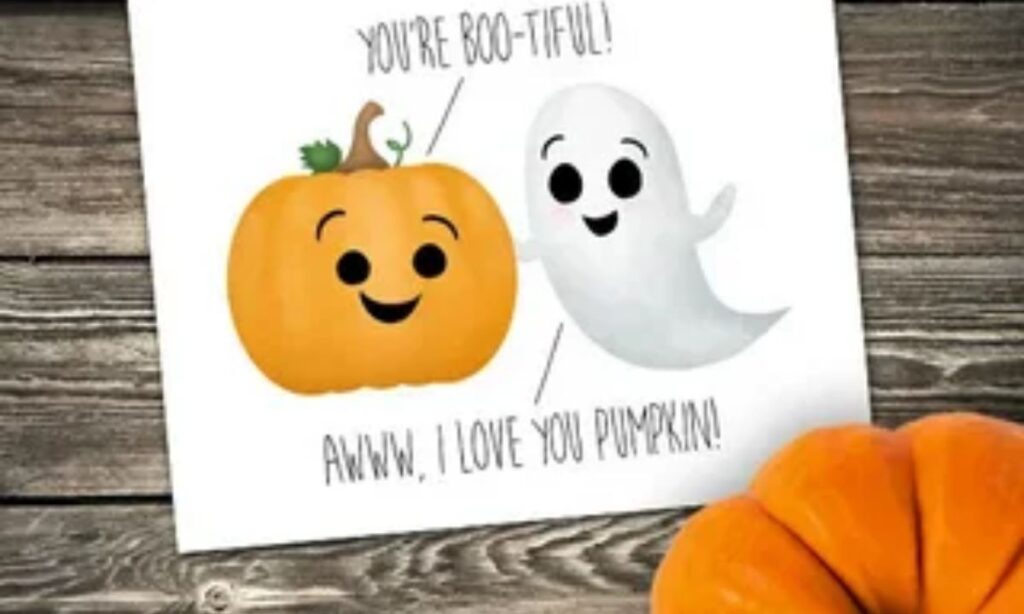 Funny Halloween “I Love You” Puns Ideas  