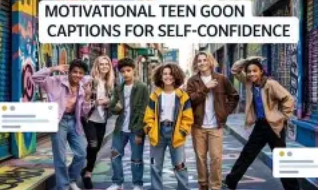 Self-Confidence Teen Goon Captions