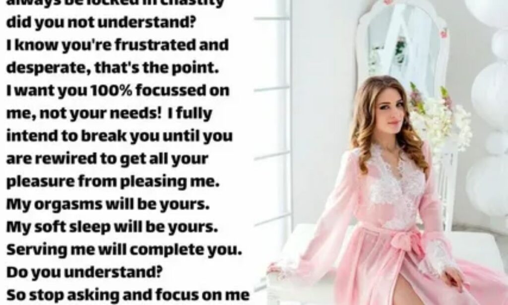 Tease & Denial Chastity Captions