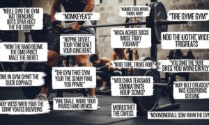150 + Gym Instagram Captions