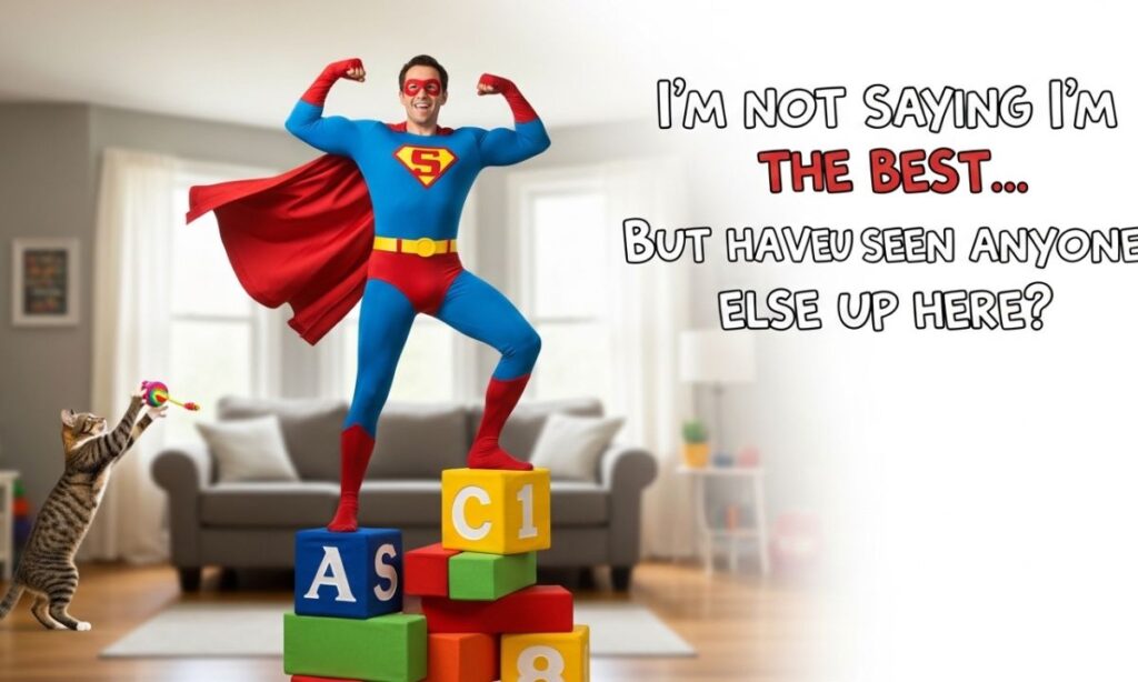 Confident Humor Captions