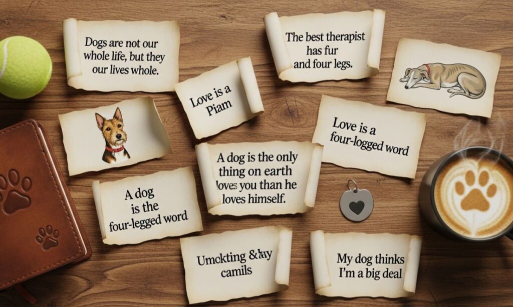 Dog Quotes for Captions