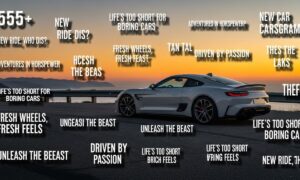 Feel the Thrill 555+ New Car Captions for Instagram
