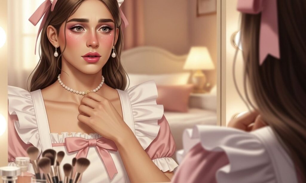 First-Time Sissy Experience Captions