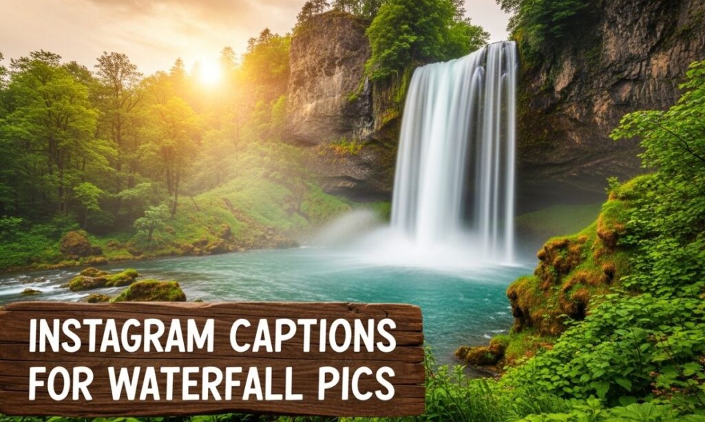 Instagram Captions for Waterfall Pics