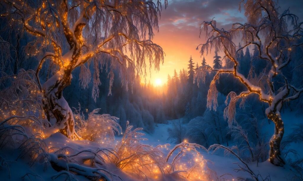 Magical Winter Wonderland Captions