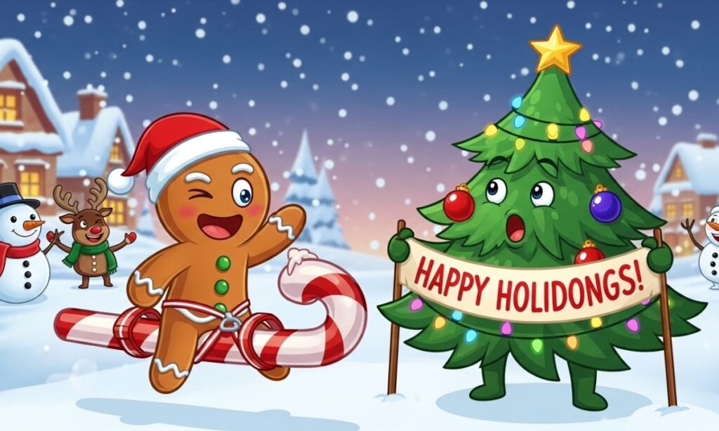 Seasonal and Holiday Strapon Captions