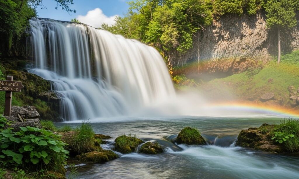 Simple Waterfall Captions for Instagram