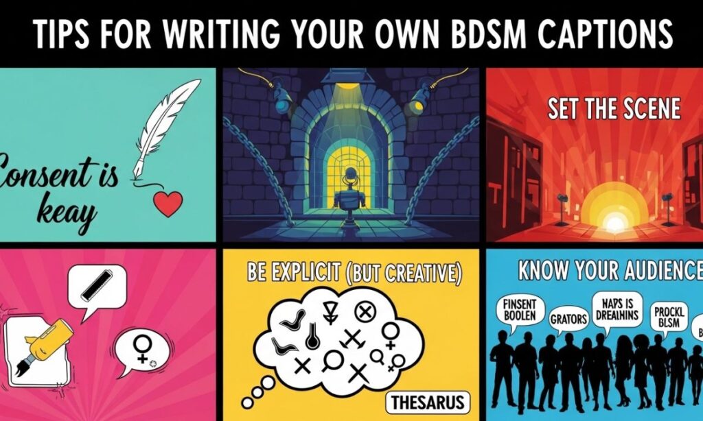 Tips for Writing Your Own BDSM Captions