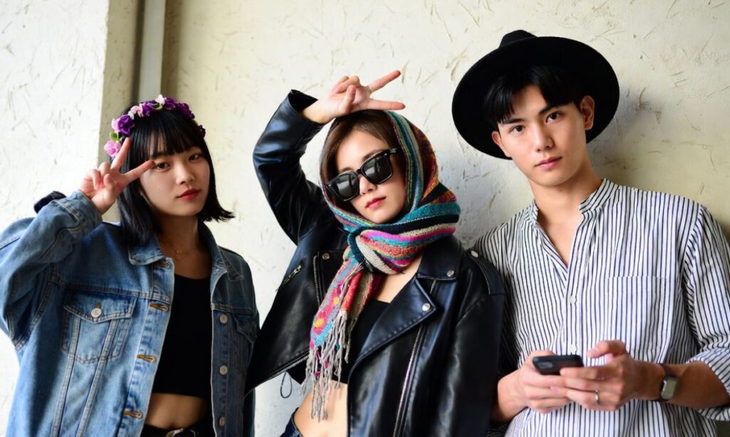 Trendy Trio Captions for Instagram