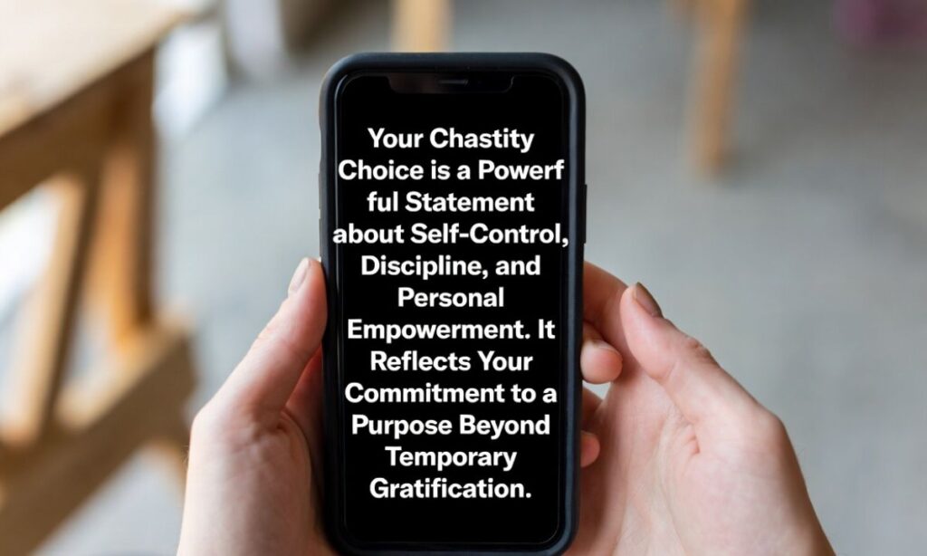 Why Chastity Choice Captions Are So Powerful