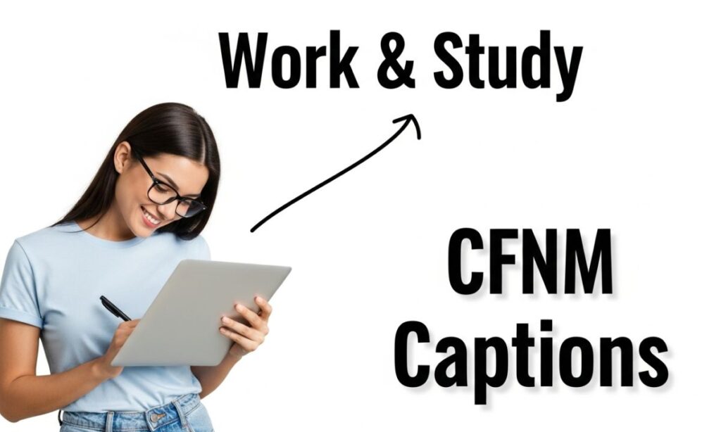 Work & Study CFNM Captions