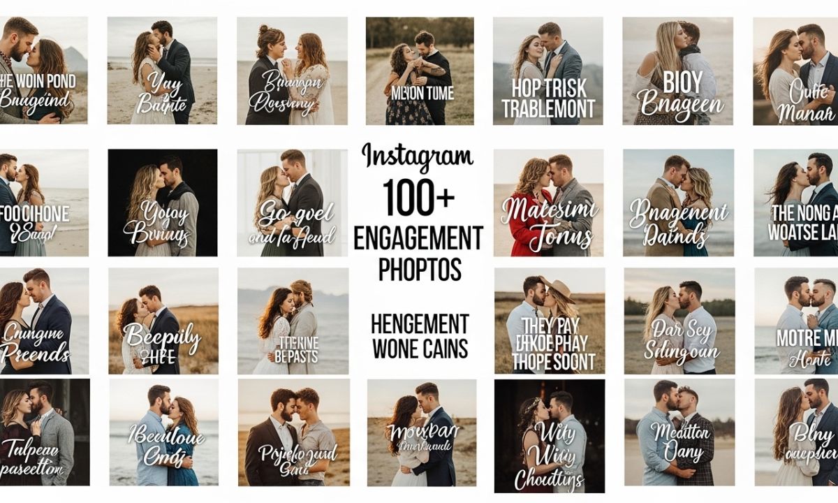 100 + Engagement Photo Captions to Share Your Love on Instagram
