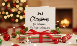 343 + Christmas Captions for Instagram That Ignite Holiday Joy