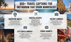 600 + Travel Captions for Instagram That Spark Wanderlust