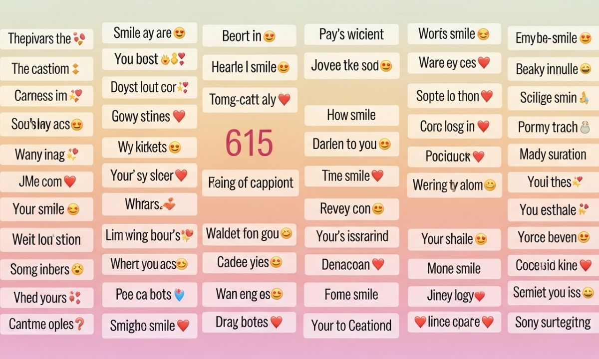 615 + Captions on Smile for Instagram That Melt Hearts