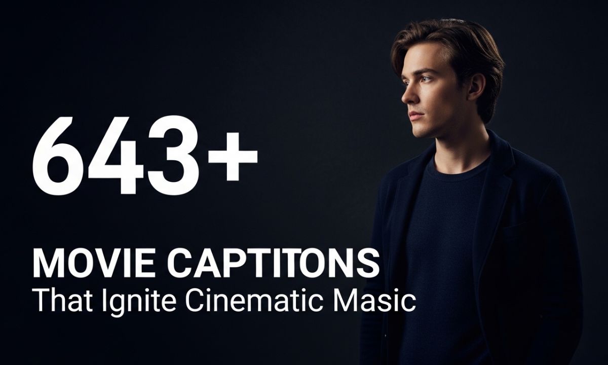 643 + Movie Captions for Instagram That Ignite Cinematic Magic