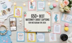 650+ Best Maternity Shoot Captions for Instagram for 2026