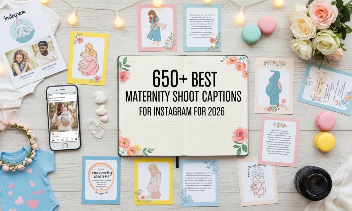 650+ Best Maternity Shoot Captions for Instagram for 2026