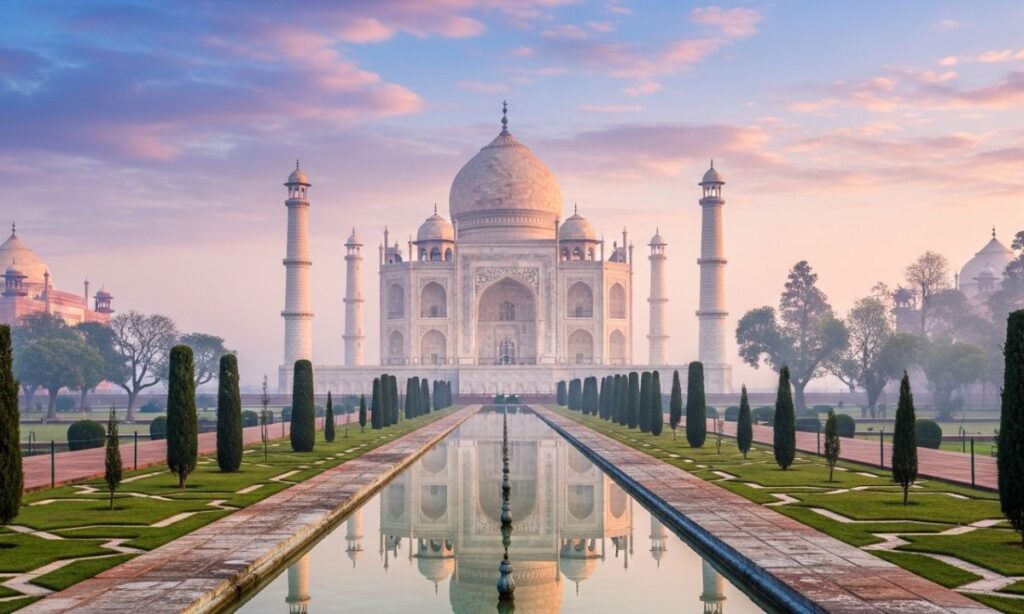 Aesthetic & Poetic Taj Mahal Captions for Dreamy Photos