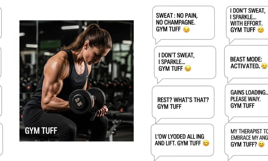 Gym Tuff Instagram Captions