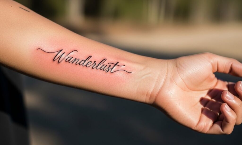 Name Tattoo Captions for Instagram