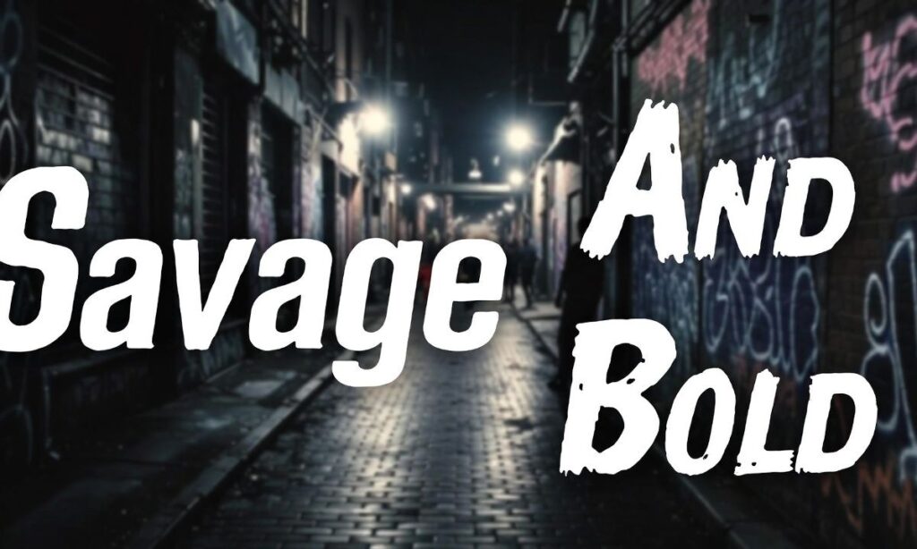 Savage and Bold Captions for Black and White Photos