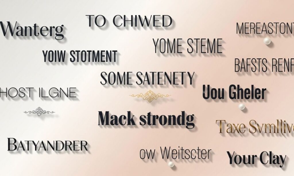 Short & Impactful Statements for Instant Elegance