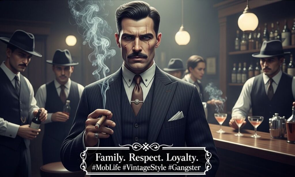 Stylish Gangster Bio for Instagram