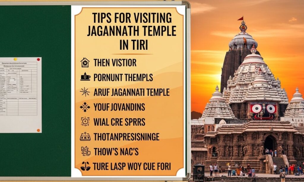 Tips for Visiting Jagannath Temple in Puri