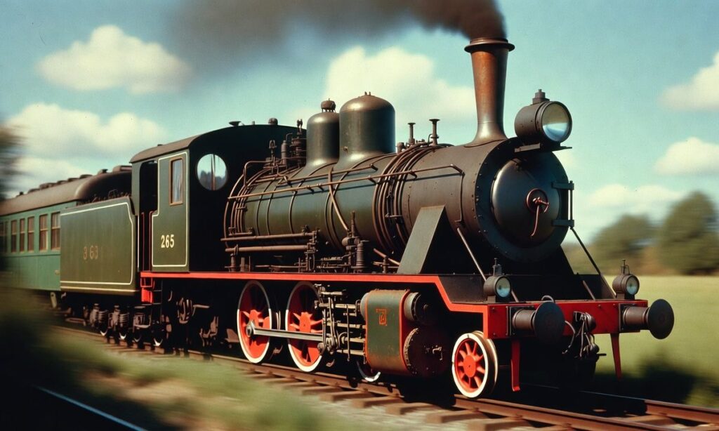 Vintage Train Captions for Instagram